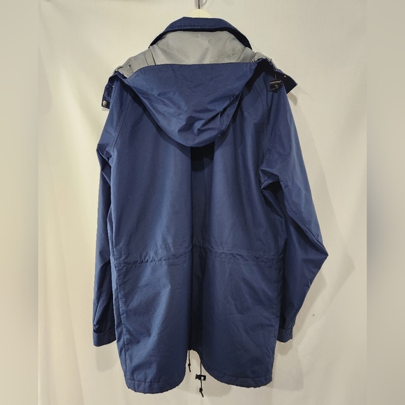VERY RARE! Light Blue Label NORTH FACE Navy Blue Goretex Jacket MADE IN UK sz M - Picture 9 of 14